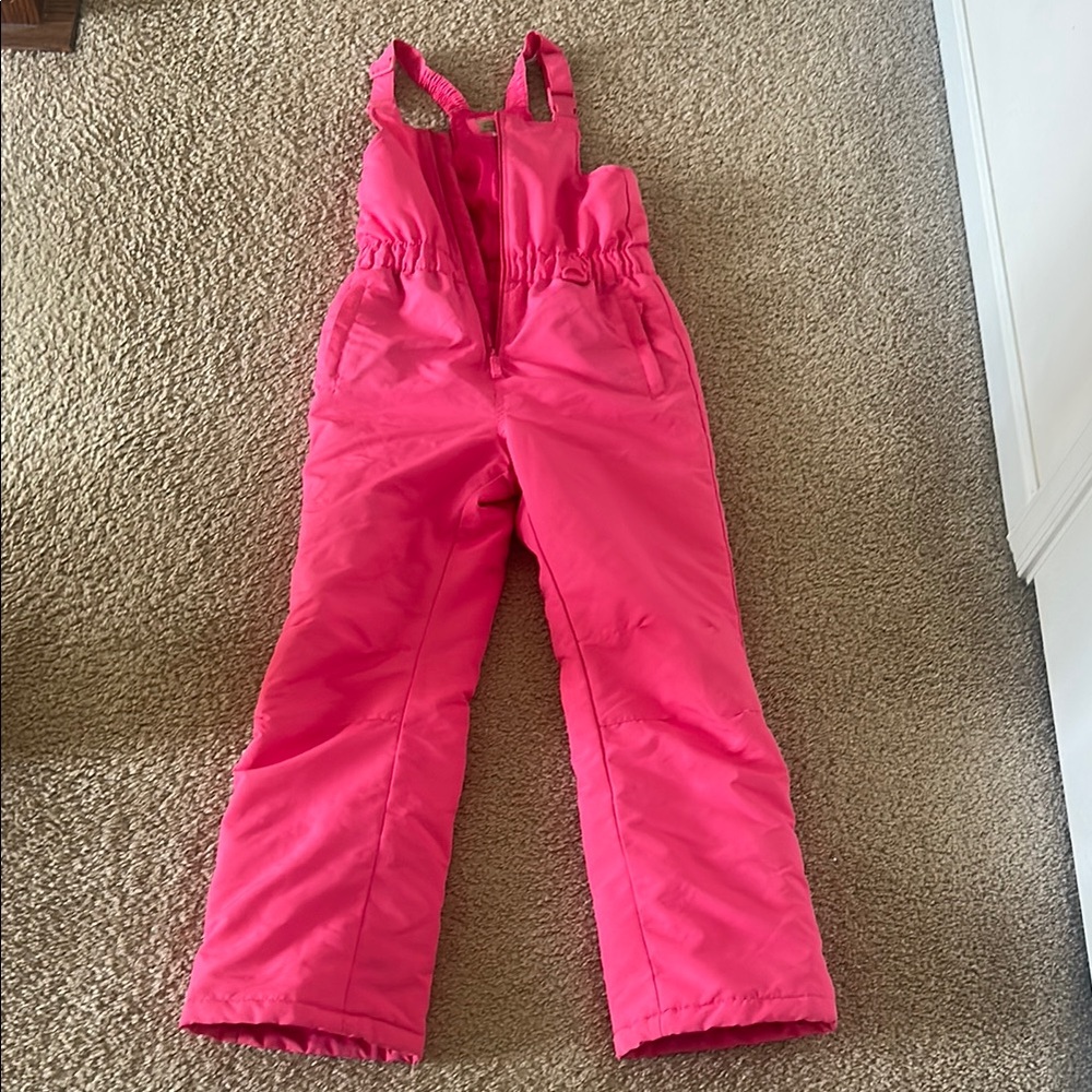 Kids Pink Snow Pants